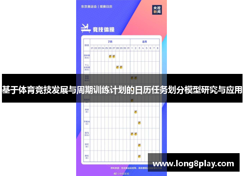 基于体育竞技发展与周期训练计划的日历任务划分模型研究与应用
